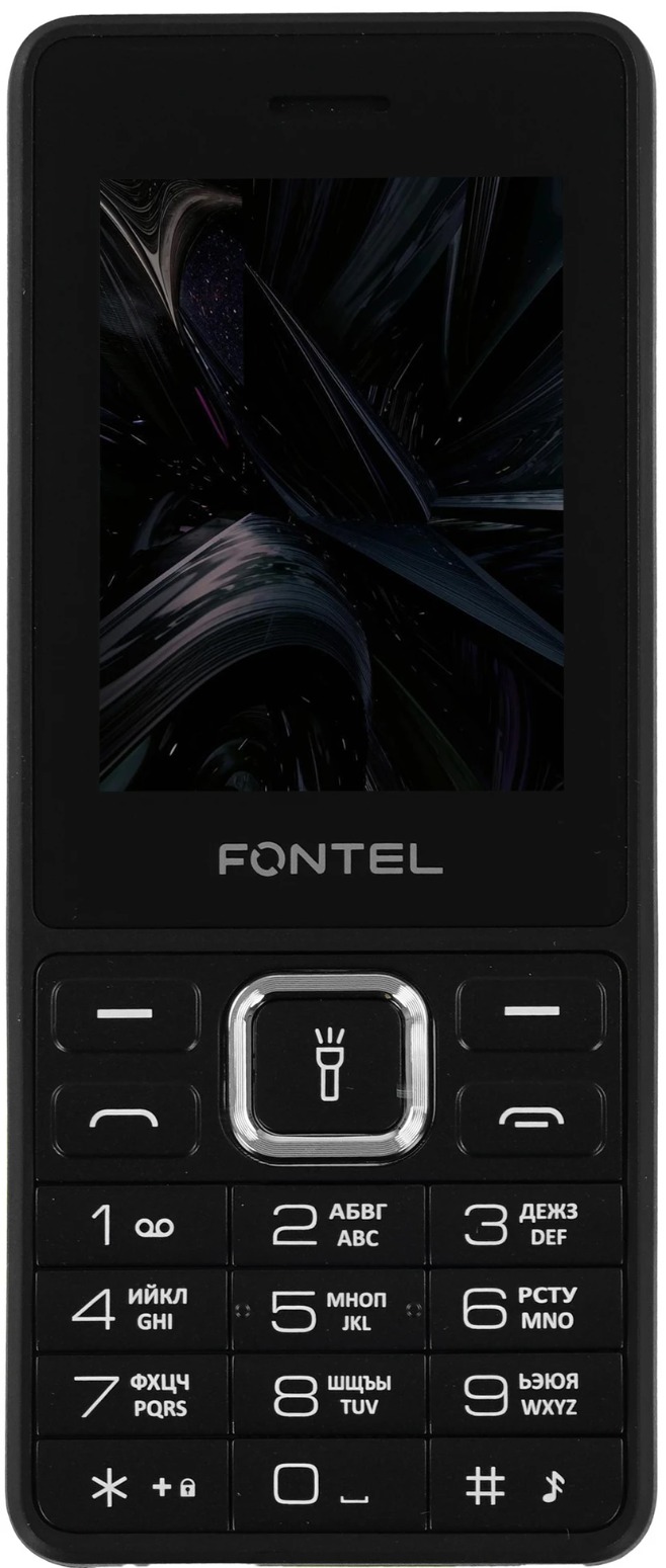 Мобильный телефон Fontel FP240 цвет черно-зеленый