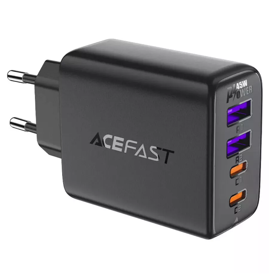 ACEFAST A61 PD 45W GaN (2xUSB-C+2xUSB-A)