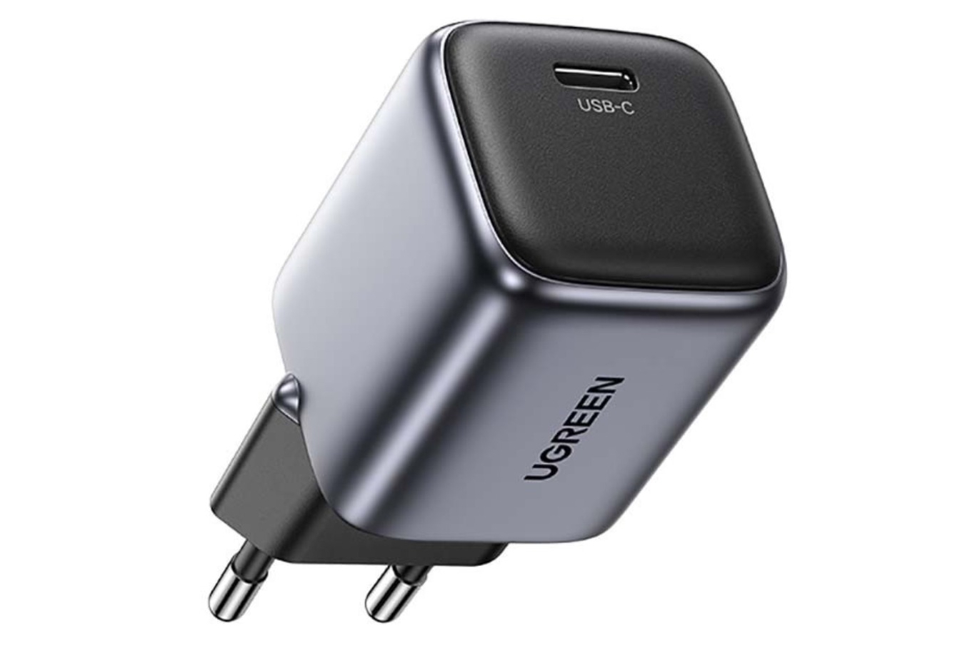 Зарядное устройство UGREEN CD318 (90664) 20W Nexode Mini USB-C PD GaN Fast Charger Grey