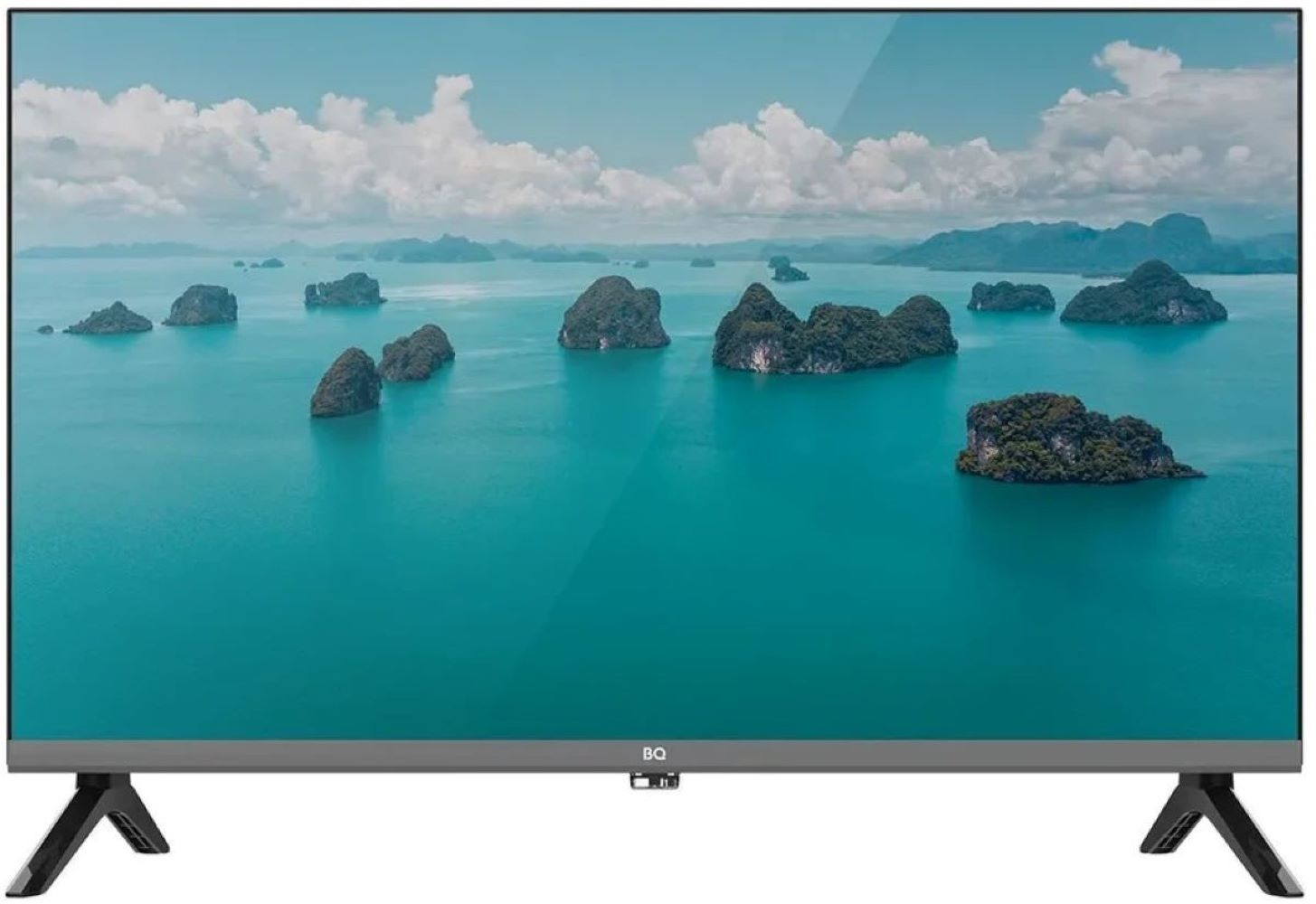 Телевизор BQ 24FS34B 24" HD SMART TV (Android 14 + BQ launcher) HDMI, USB Grey