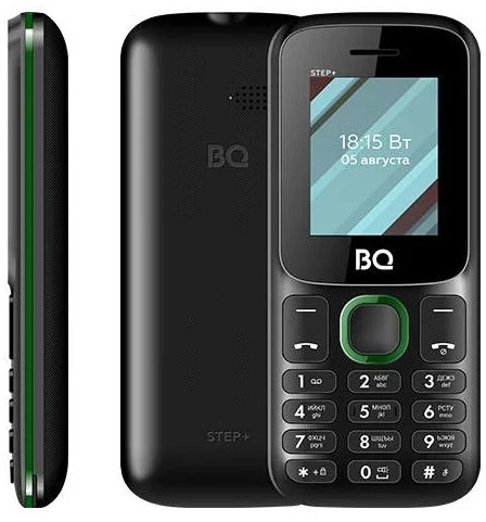 Мобильный телефон BQ 1848 Step+ Black Green
