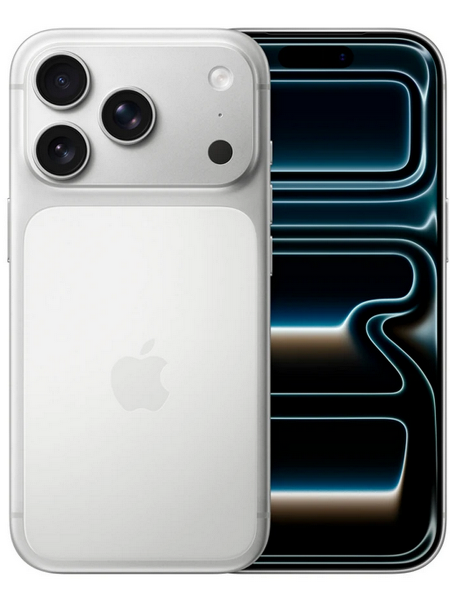Смартфон Apple iPhone 17 Pro 1TB Silver (Dual eSIM)