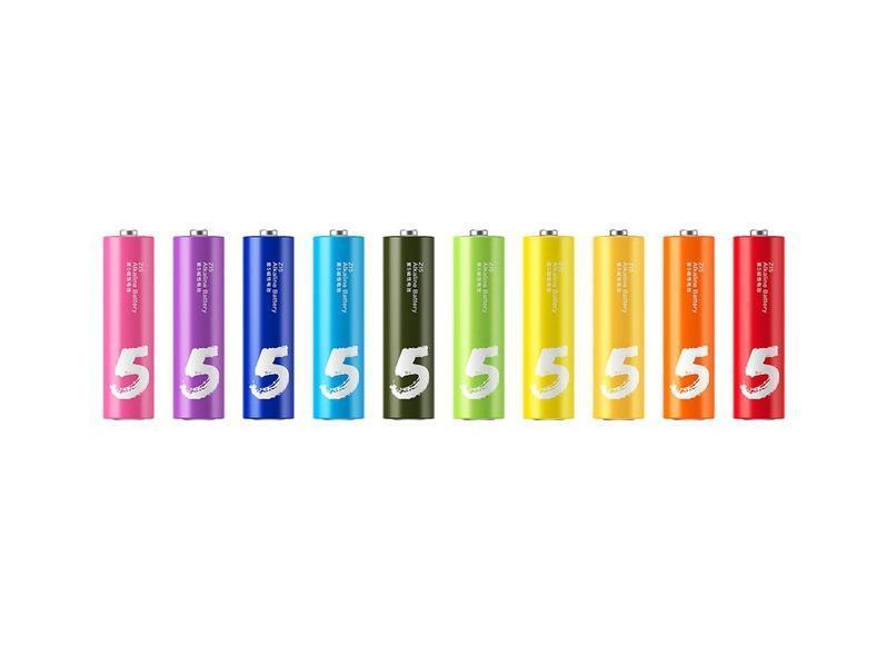 Xiaomi AA Rainbow Batteries (10 Count) LR6