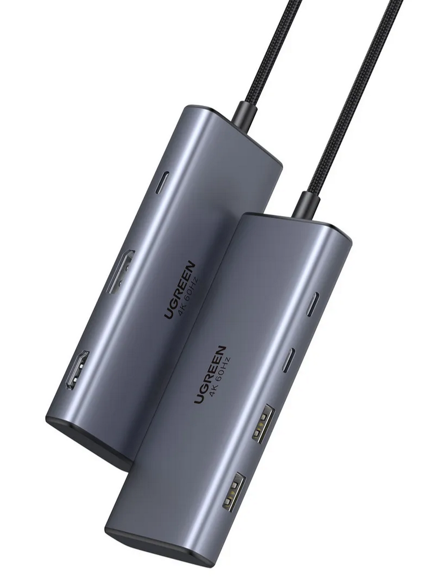 UGREEN CM498 (75902) 7-in-1 USB-C Hub With HDMI&DP