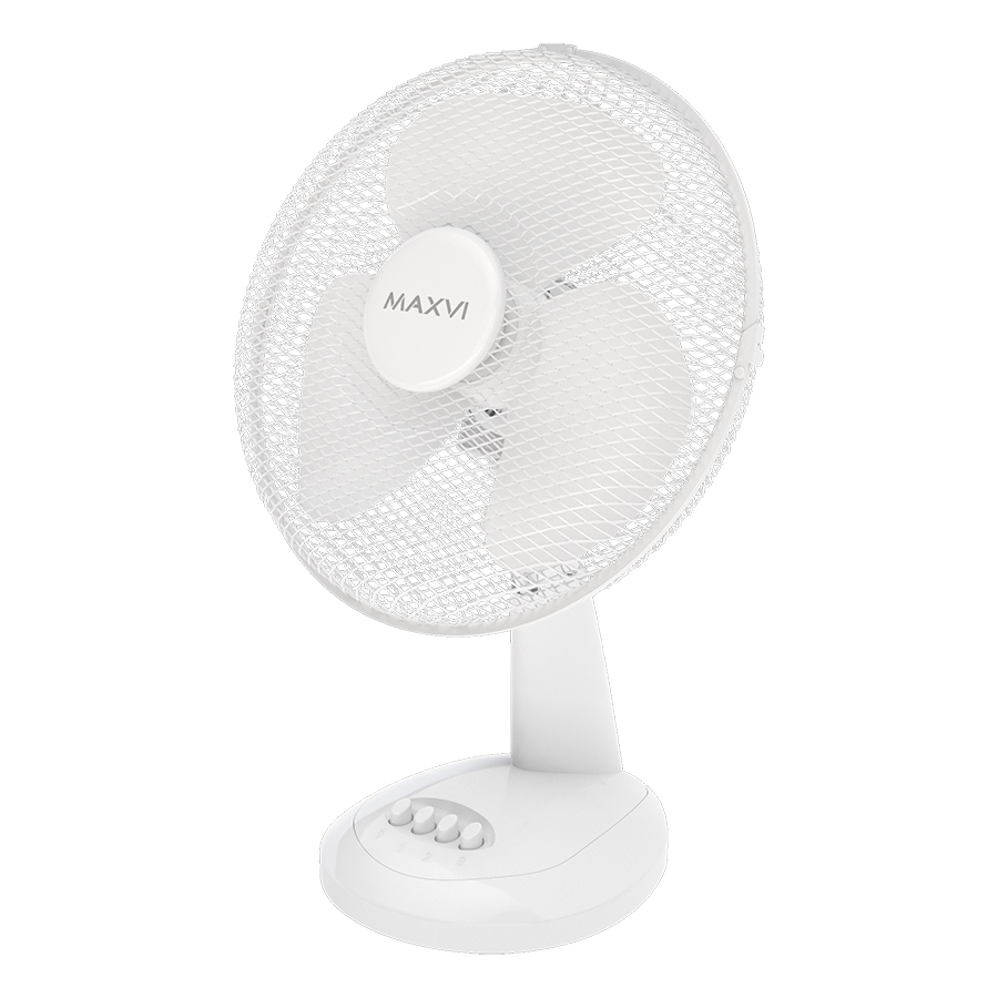 Вентилятор настольный Maxvi FD1240 white