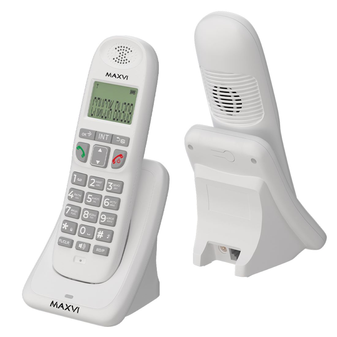 Радиотелефон Maxvi AM-01 white