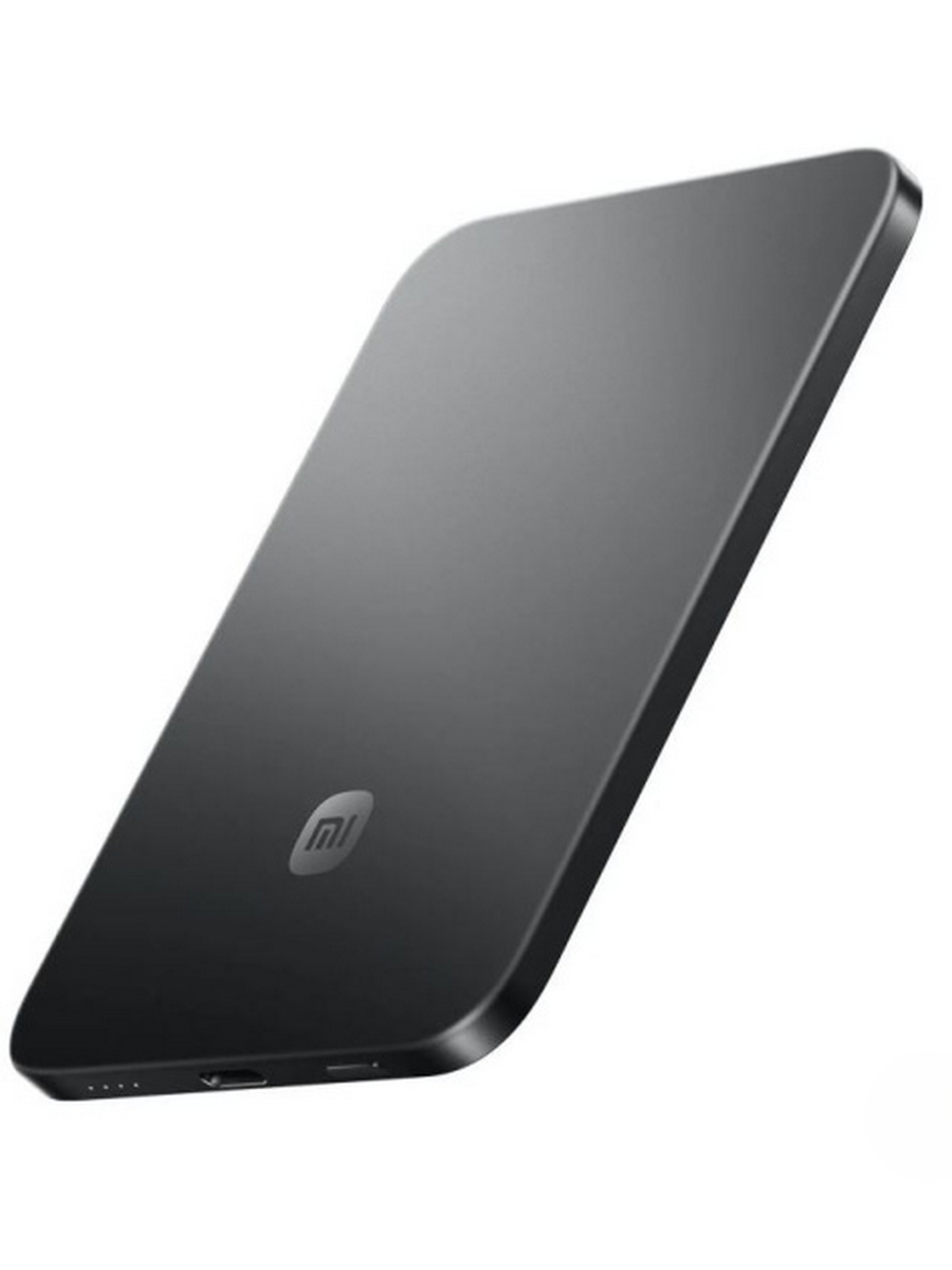 Внешний аккумулятор Xiaomi UltraThin Graphite Black Magnetic Power Bank 5000 15W RU