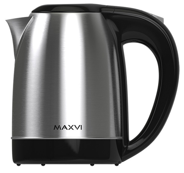 Электрический чайник Maxvi KE1721S silver-black