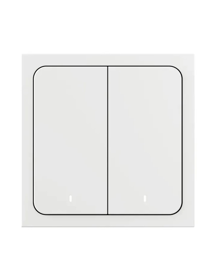 Умный выключатель, Яндекс, 2 клавиша, Zigbee YNDX-00532