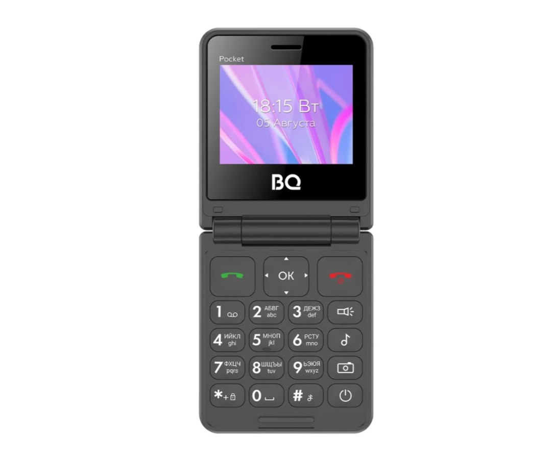 Мобильный телефон BQ 2456 Pocket Black