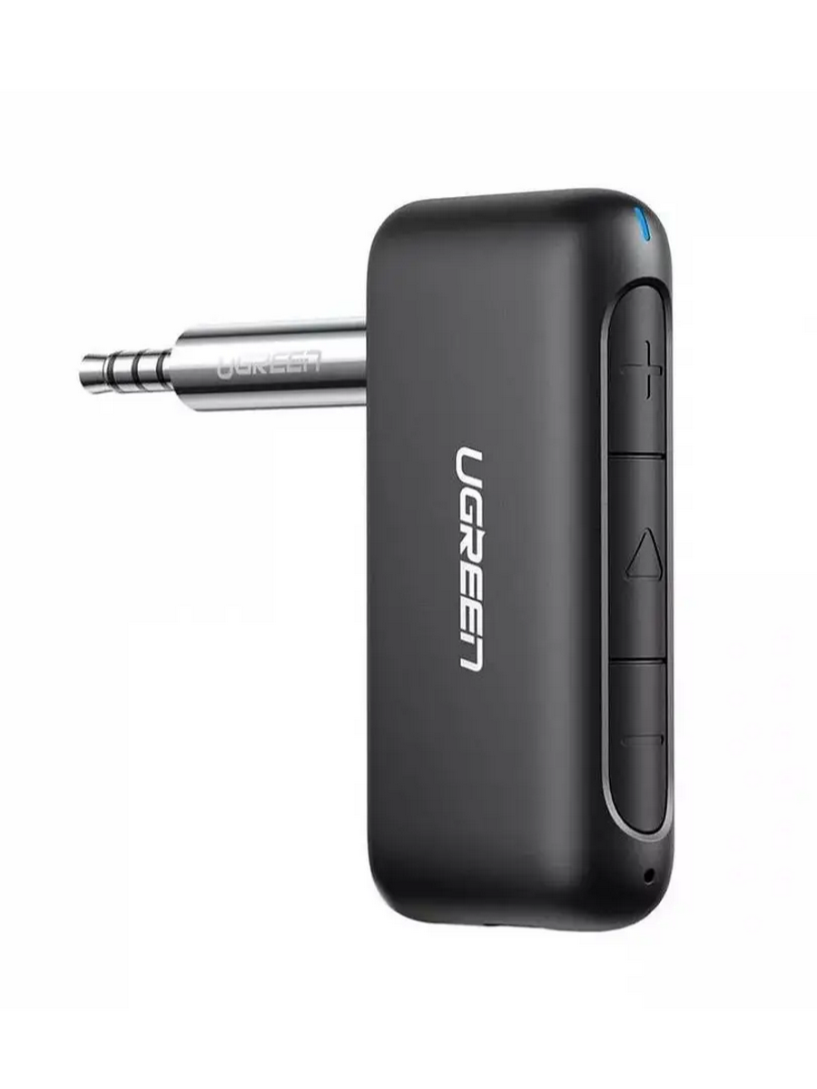 Адаптер UGREEN CM276 (70303) Car&Home Bluetooth 5.0 Receiver Audio Adapter. Цвет: черный