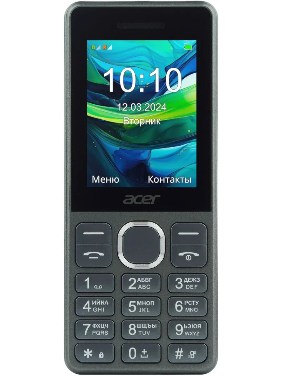 Мобильный телефон Acer Disco DS24 Dark Grey