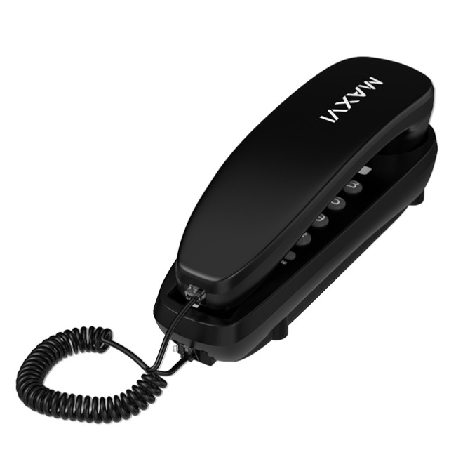 Проводной телефон Maxvi CS-01 black