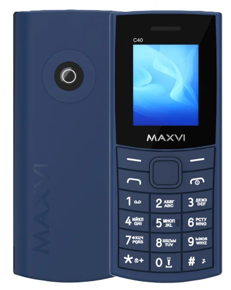 Мобильный телефон Maxvi C40 Blue