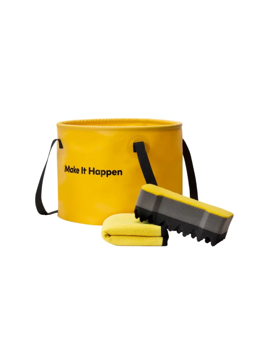 Набор для уборки Hoto Outdoor Wash Kit (складное ведро, губка, тряпка, QWOGJ002)