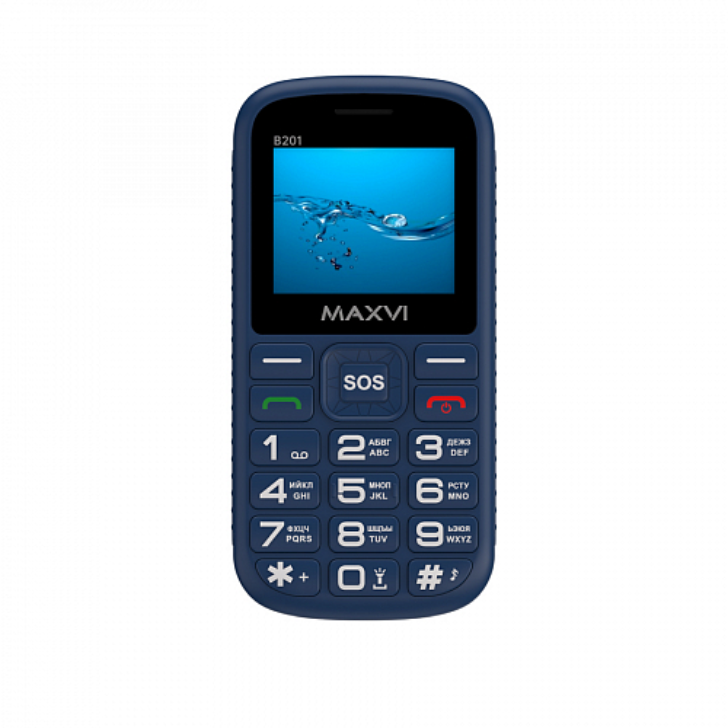 Мобильный телефон Maxvi B201 Blue