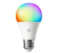 Лампа светодиодная Яндекс, E27, RGB, 1300 Лм, Matter over Wi-Fi