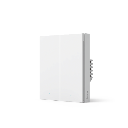 Aqara Smart WallSwitch H1 (NoNeutral,DoubleRocker)