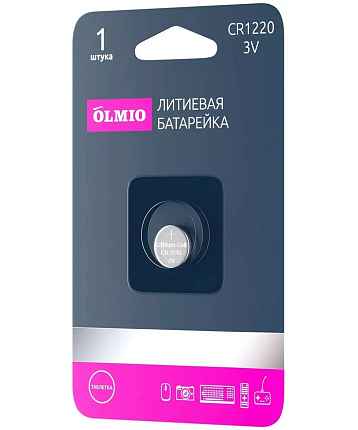 Olmio CR1220 01 (Li-ion) 1шт