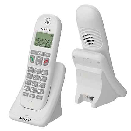 Радиотелефон Maxvi AM-01 white
