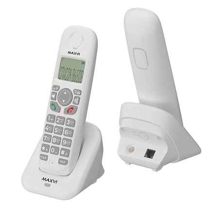 Радиотелефон Maxvi GA-01 white