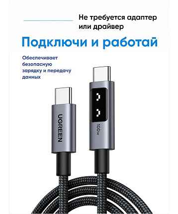 UGREEN L509 (45612) 100W 0,5м