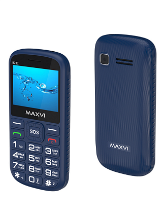 Мобильный телефон Maxvi B232 Blue