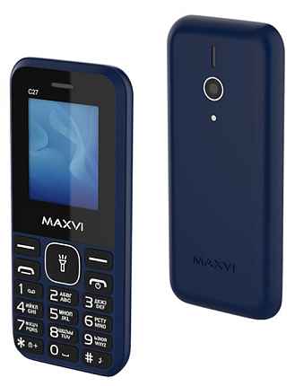 Мобильный телефон Maxvi C27 Blue