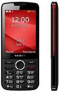 Мобильный телефон Texet TM-308 Black Red