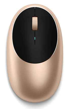 Беспроводная компьютерная мышь Satechi M1 Bluetooth Wireless Mouse золотой
