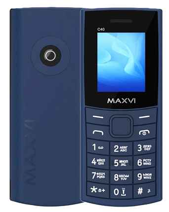 Мобильный телефон Maxvi C40 Blue