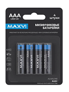 Батарейка Maxvi MBLR03ES4 AAA (LR03) 4 шт EASY Щелочная