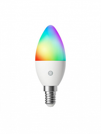 Яндекс, Е14, RGB, 520 Лм, Matter over WiFi