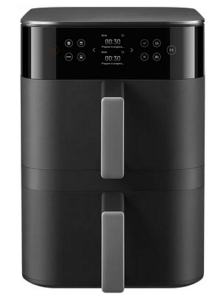 Аэрогриль Xiaomi Smart Double Stack Air Fryer 12л черный RU
