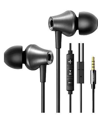Наушники проводные UGREEN EP105 (35753) In-Ear Earphones 3.5mm. Цвет: черный