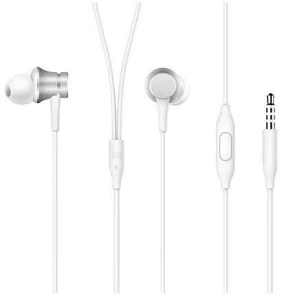 Наушники Xiaomi Mi In-Ear Headphones Basic Silver RU