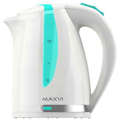 Электрический чайник Maxvi KE1701P white-green