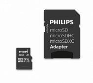PHILIPS 128GB MicroSD FM12MA4 Class10 +SDАдаптер