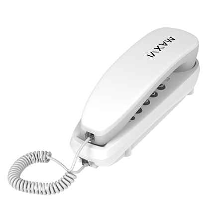 Проводной телефон Maxvi CS-01 white